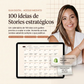 100 Ideias de Stories — guia digital com prova social