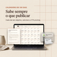 100 Ideias de Stories — calendario de 100 dias